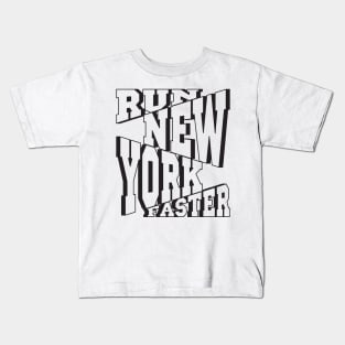 Run Faster New York Kids T-Shirt